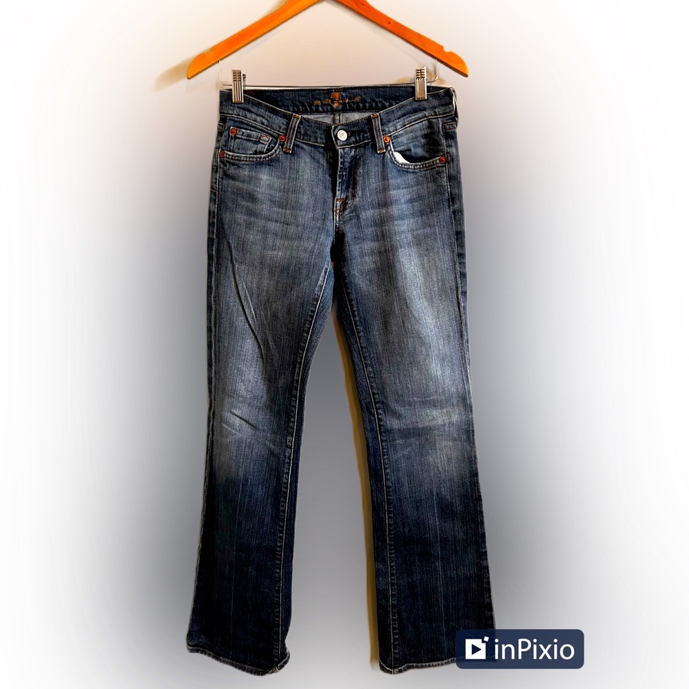 Iconic 7 For All Mankind Original Bootcut Dark Wash Women's Size 27